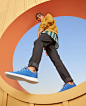 Some like it bright, and some don’t know how to make bright feel right. Stuck on how to style your bright Allbirds shoes? Try pairing the Allbirds Kauri Cobalt Tree Runners with some dark denim, a statement shirt, and a vibrant jacket to keep your outfit 