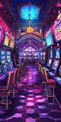duxdes_in_Pixar_style_game_art_style_background_hall_with_slot__07b81a5d-db2b-45f2-b679-656dfd8cdd7d