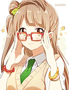 #二次元美女# #动漫# #萌# #壁纸# #二次元# #动漫少女# #萝莉# #头像# #love live！# #南小鸟#