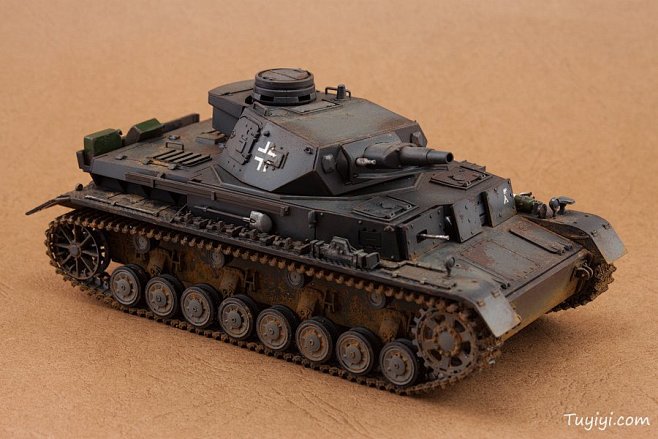 二战德国4号D型坦克ICON设计