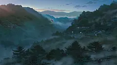 新海诚追逐繁星的孩子唯美场景壁纸大图