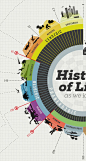 History of Life by juan David Martinez, via Behance: 