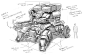 Support Mech, Michael Maurino : Battlefield support mech created for Advanced Entertainment Design class at Concept Design Academy in Pasadena, CA.
    
    Personal artwork.
