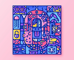 原来是你啊~~采集到图形设计
