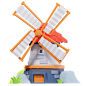 Windmill 3D Illustration