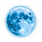 宇宙系列拟物感插画发光蓝色地球