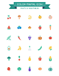 蔬菜水果彩色小图标AI矢量素材Color minimal icon#ti344a4907-UI素材-美工云(meigongyun.com)