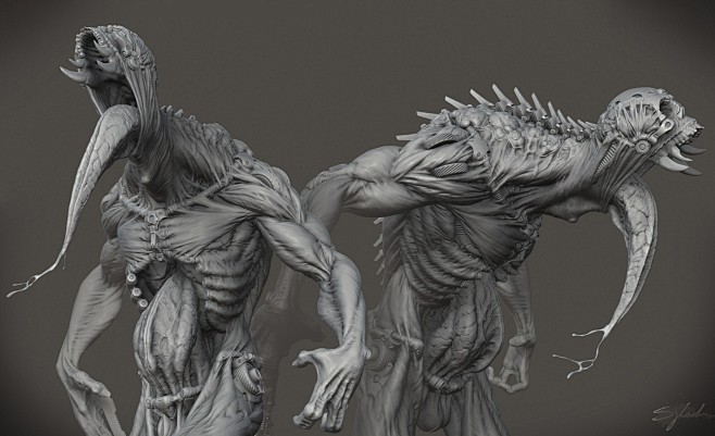 Zbrush【6】作品展-3D作品-微元...