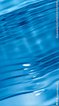 蔚蓝海洋水纹海报背景元素
