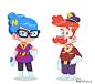 Dr.Newton Mobile Game: Character Designs and Art: 