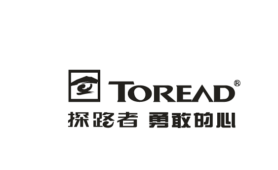 探路者logo黑