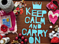 KeepCalm&CarryOn、keep calm and carry on、keep calm