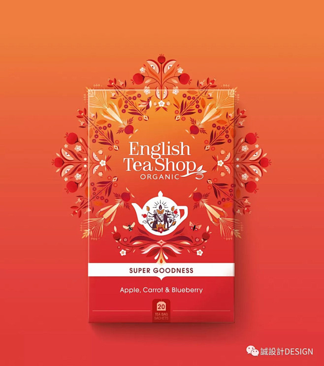英国茶叶商店品牌与包装更新