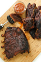 slow cooker (crockpot) BBQ ribs. gluten free!