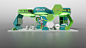 Merck exhibition stand : Merck exhibition stand design & 3D CGI