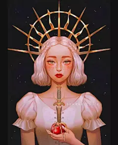 厚涂/CG原画/卡牌 - 堆糖，美图壁纸兴趣社区