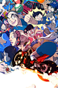 Various Illustration Works - First half 2015 : First half 2015