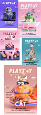 PLAYTOY ;) on Behance