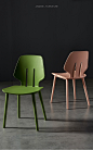 北欧塑料椅子现代简约靠背凳子休闲书桌椅加厚成人洽谈椅设计师椅-tmall.com天猫