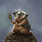 Marmot master b, Xiao Yi : animation film character design