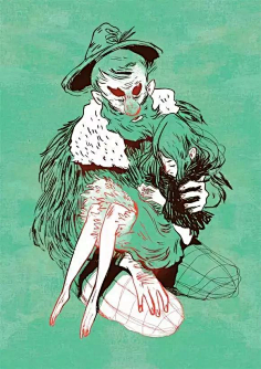 tamarit21熟悉的奇幻世界:nuria tamarit插画作品大赏 : 西班牙