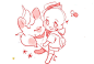 Q版人模#参考#绘画#Q版
版权归作者所有，侵删