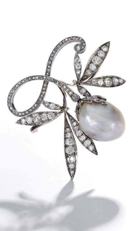 珠宝｜有趣的巴洛克珍珠珠宝。
图源：Pi...