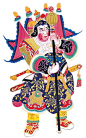 中华艺术瑰宝：《古代门神人物》欣赏（01）(3)-中国元素-设计-艺术中国网