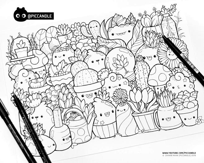 #inktober Day 2 - Pl...