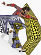 Meinke Klein | Vlisco : To complement this sunny day, here is an equally sunny post! Finally we can release all the images of Vlisco’s new campaign for the Fantasia collection, shot by Meinke Klein. The duo took their dynamic approach to the next level, a