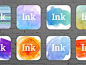 Set of icons