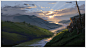 doodle set, Michal Kus : A row of doodles, Here is my recent set of the speedie landscapes that I was posting for the last month on a daily basis. It was nice to keep the engines warm inbetween work and it was a good training for my descipline.