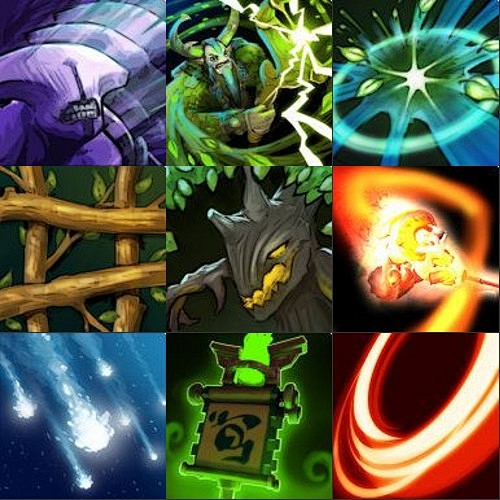 绚丽无比dota2英雄技能图标欣赏91单机游戏网