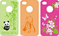 iphone4 保护壳 保护套 花草
