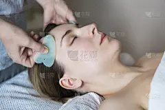 青年女人,美,面部按摩,门诊部,替代疗法,辅导讲座,spa美容,健康,按摩师,仅成年人