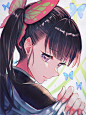 栗花落香奈乎壁纸同人图包合集原画插画图片[319P] – ACG图包网