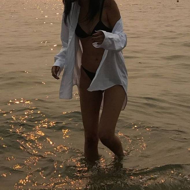 光影头像 海边