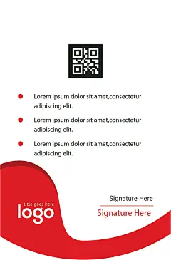 大气商务广告印刷宣传名片