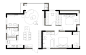 140平现代简约四室住宅公寓装修案例_3米悬浮岛台、治愈系软装，极简外壳下藏不住的“奶油芯”_太平洋家居网