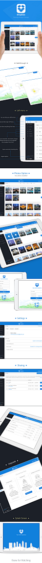 Dropbox iPad App Design Concept : Dropbox iPad App Design Concept