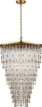 Mia Chandelier from Visual Comfort. Available for pre-order. shop219.com