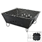 Amazon.com : SE Grill - Portable Folding Barbeque, Closed Size 9.5x9.5x3.8in. : Freestanding Grills : Patio, Lawn & Garden