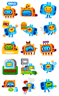 Ed & Tess - Social messenger app stickers on Behance