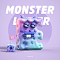 深野设计 | 26 monster letters