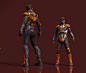 First Zbrush Suit, Trevor Brown : Learning some awesome stuff in Zbrush.