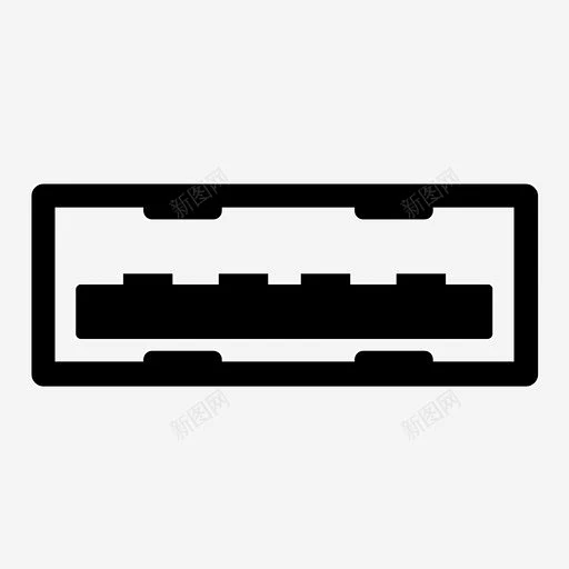 usbusb端口ausb端口图标 icon 标识 标志 UI图标 设计图片 免费下载 页面网页 平面电商 创意素材-花瓣网