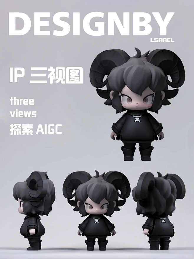 IP设计|小黑咩IP