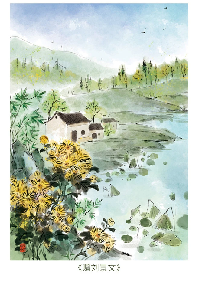 中国古诗词插画配图_小猪君__插画师作品_涂鸦王国gracg.com-花瓣网