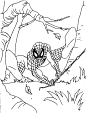 电视游戏蜘蛛侠儿童涂色画1165