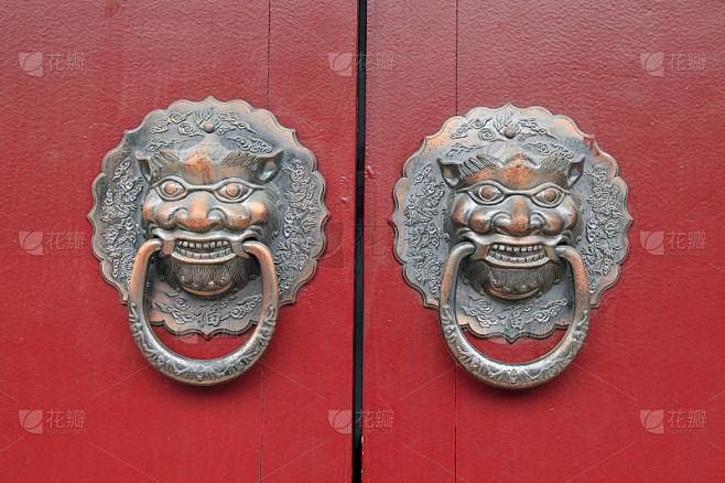 中国古代建筑铜质门环